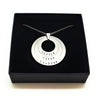 3 Ring Layered Personalised Pendant