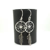 Coorabell Crafts Dainty Dream Catcher Earrings Sterling Silver