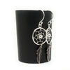 Coorabell Crafts Dainty Dream Catcher Earrings Sterling Silver