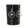 Coorabell Crafts Dainty Dream Catcher Earrings Sterling Silver