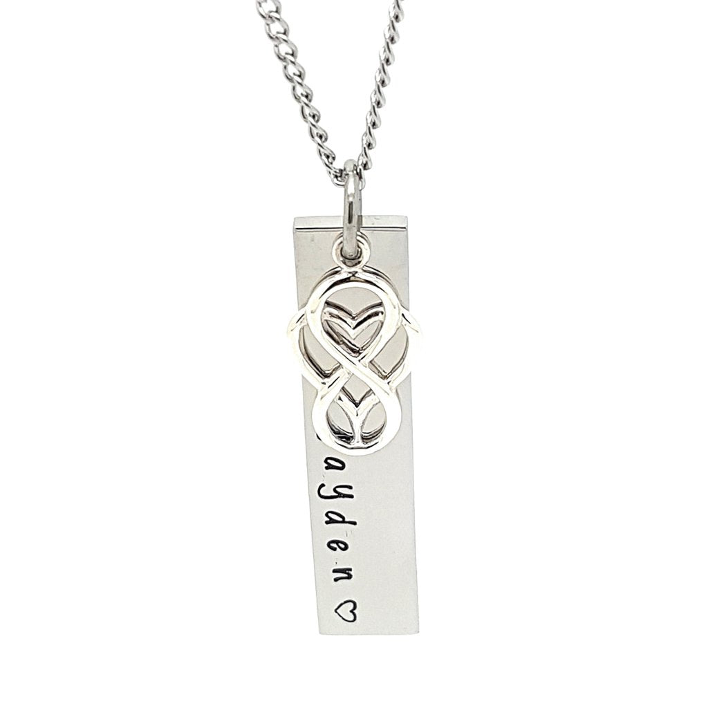 Elegant Personalise Bar Necklace