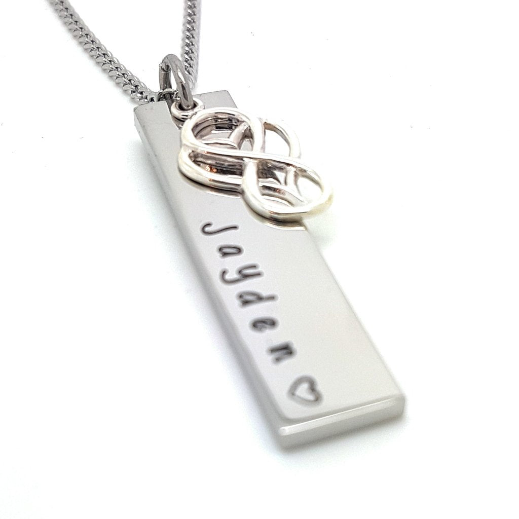 Elegant Personalise Bar Necklace