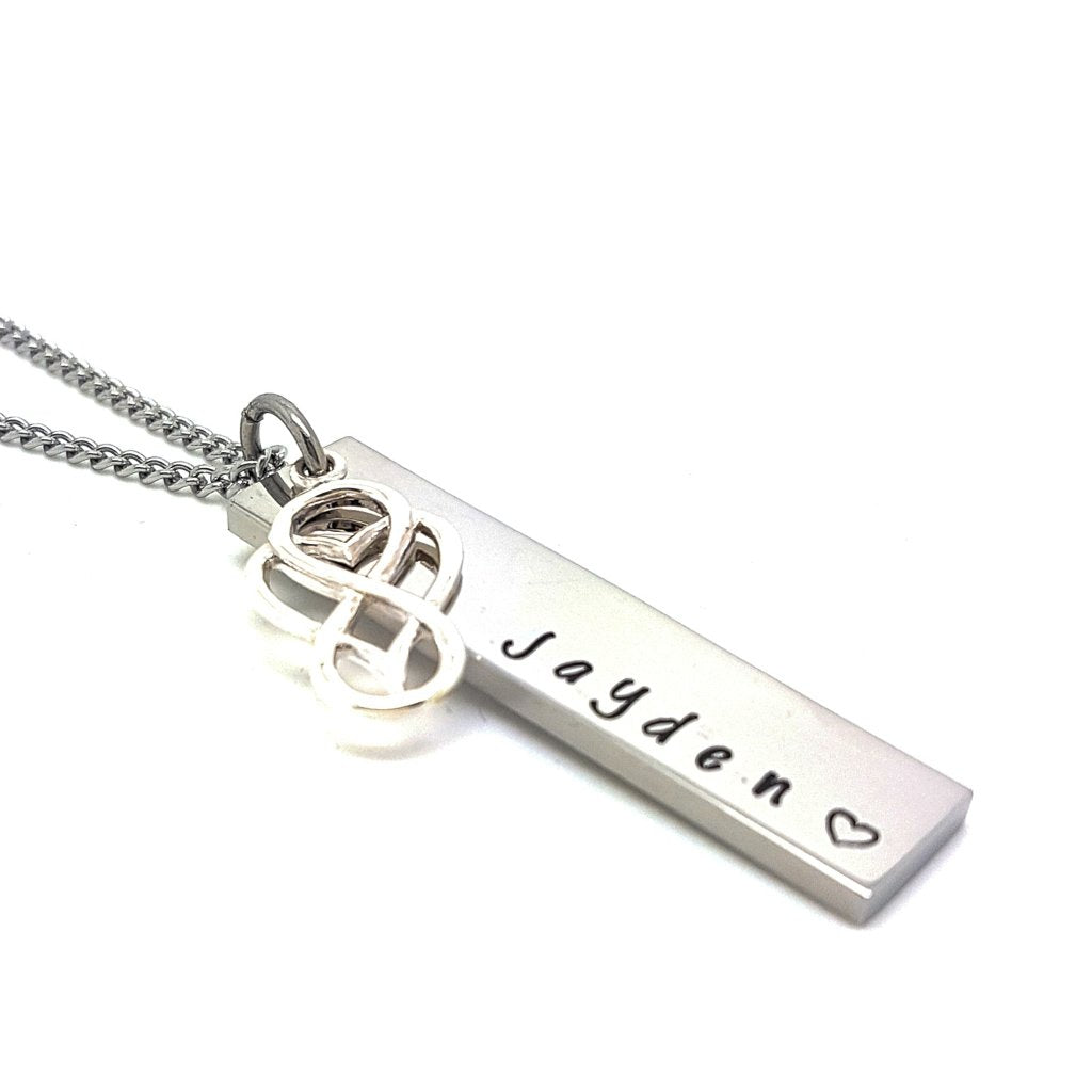 Elegant Personalise Bar Necklace