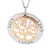 Family Names Tree of Life Pendant