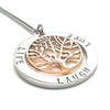 Family Names Tree of Life Pendant