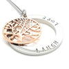 Family Names Tree of Life Pendant