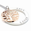 Family Names Tree of Life Pendant