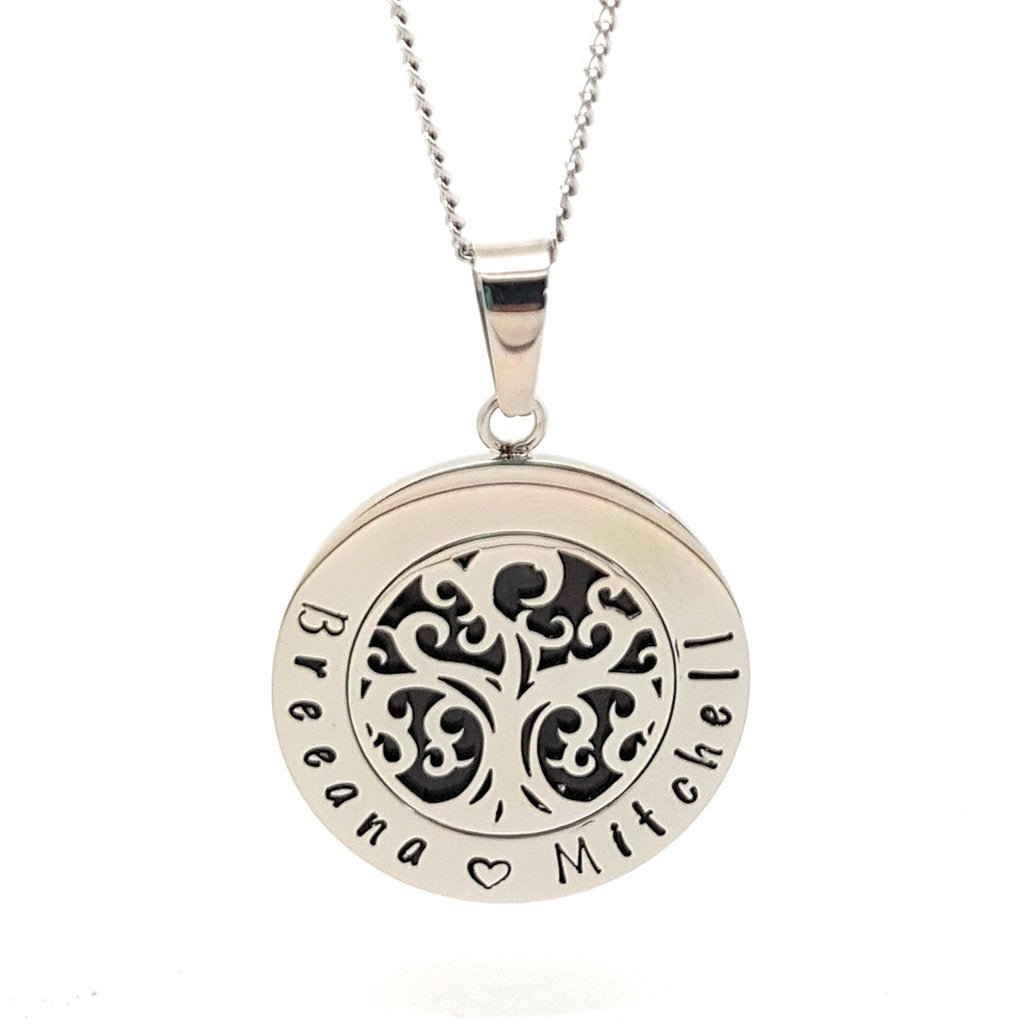 Family Names Tree pendant