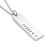 Family Names Vertical Bar Necklace