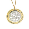 Gold and Silver Mother Necklace