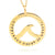 Gold Ocean Lover pendant