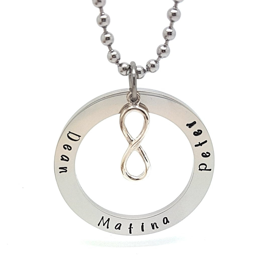 Infinity Charm Childrens Pendant