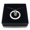 Infinity Love Heart Pendant