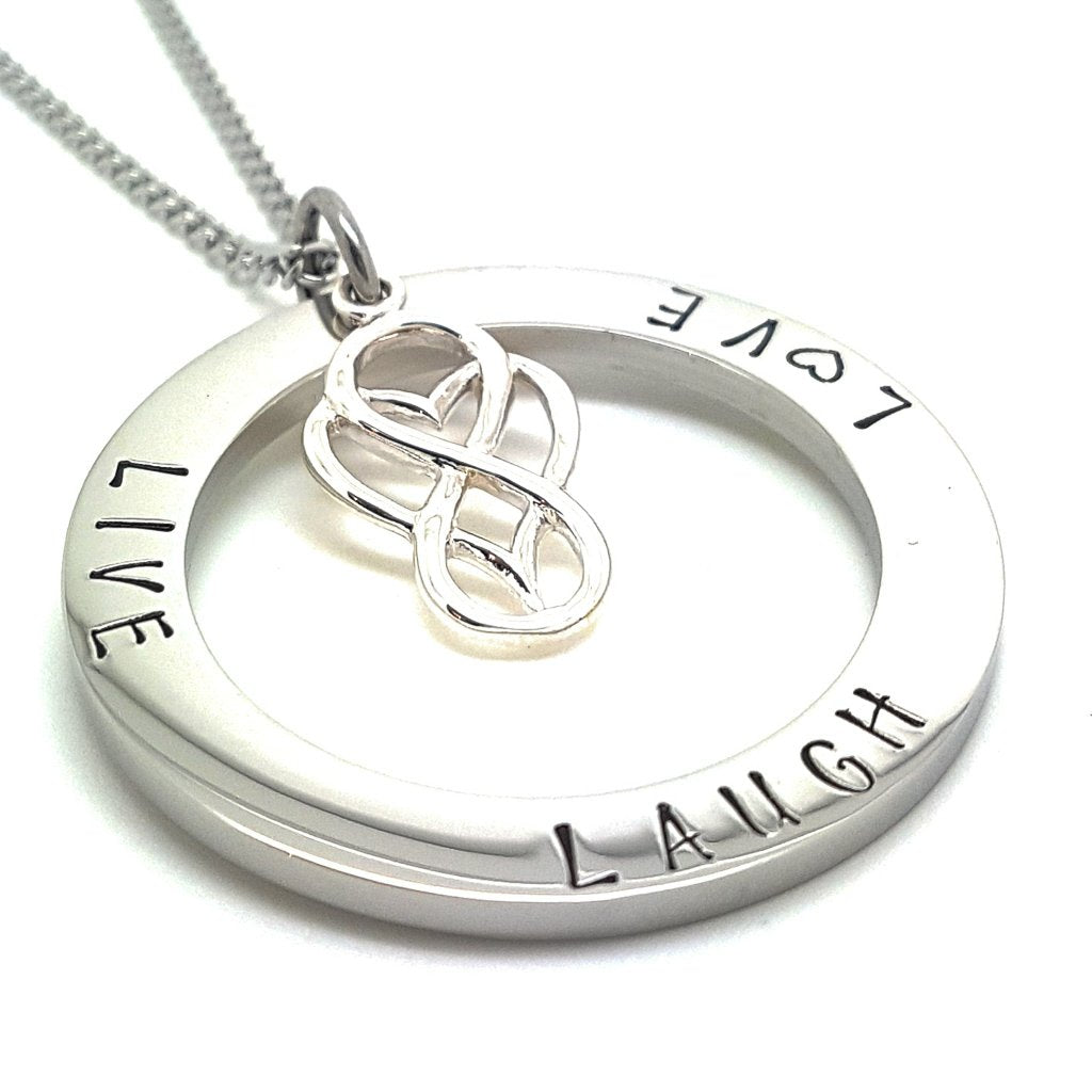 Infinity Love Heart Pendant