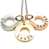 Inscribed Circle Necklace