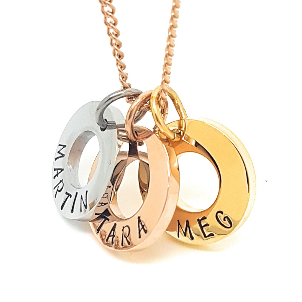 Inscribed Circle Necklace
