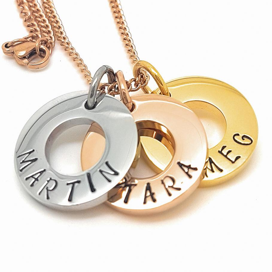 Inscribed Circle Necklace
