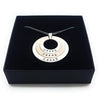 Layered Circle Family Necklace