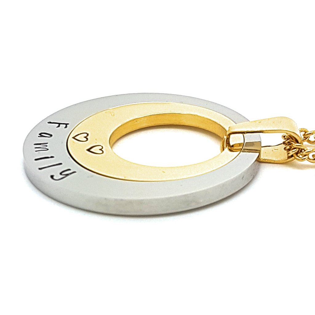 Layered Family Necklace Personalised