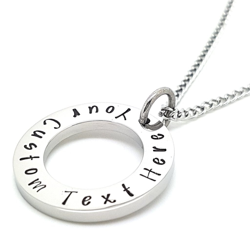 Minimalist Circle Necklace