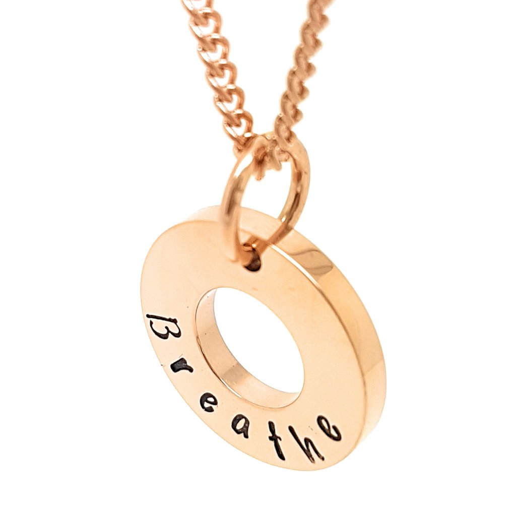 Minimalist Rose Gold Circle