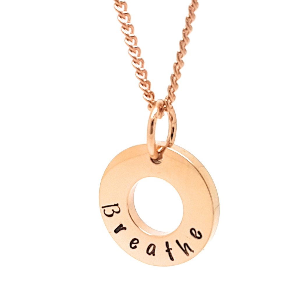 Minimalist Rose Gold Circle