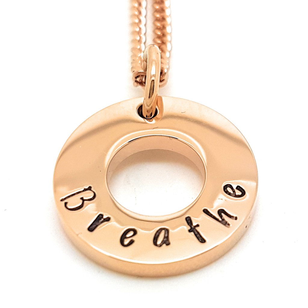 Minimalist Rose Gold Circle