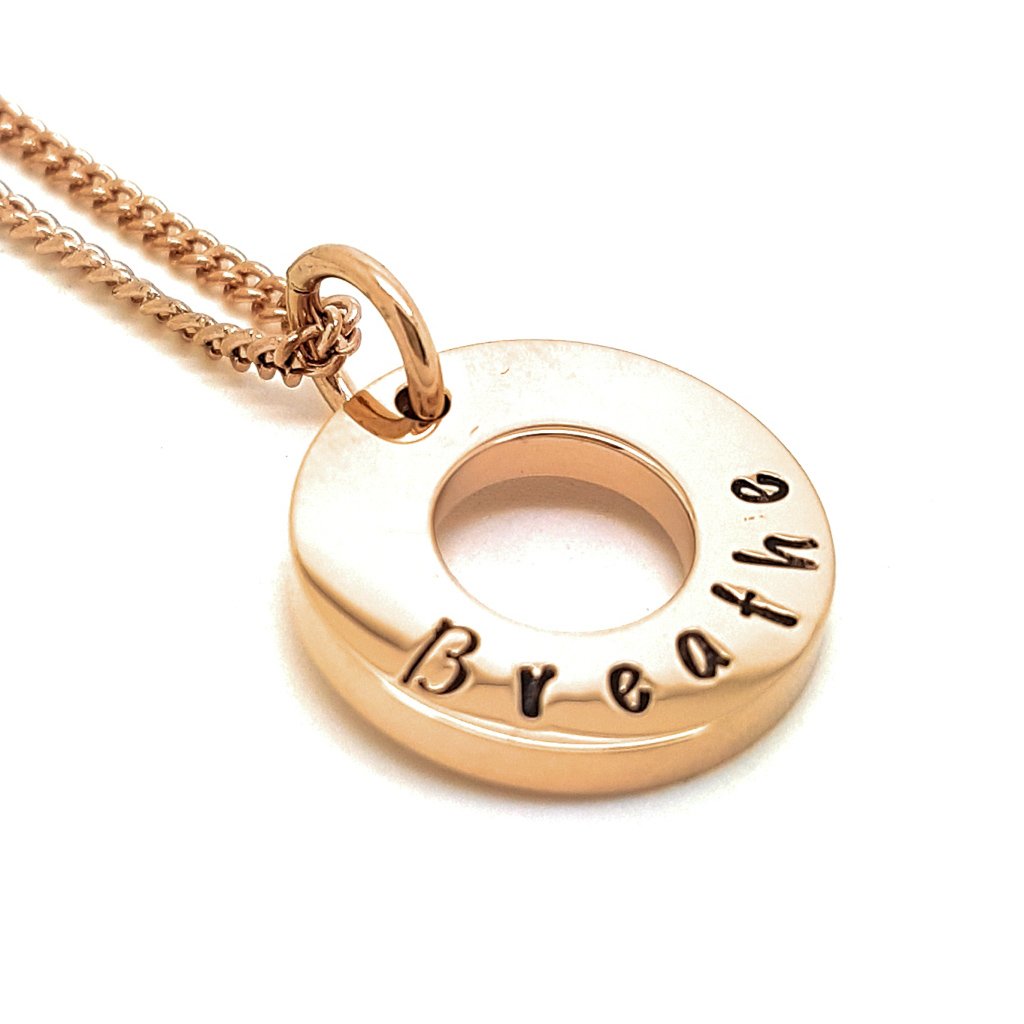 Minimalist Rose Gold Circle