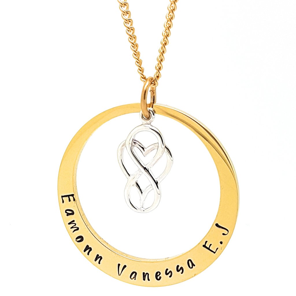 Personalised Necklace with Family Names