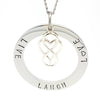 Round Personalised Necklace Pendant