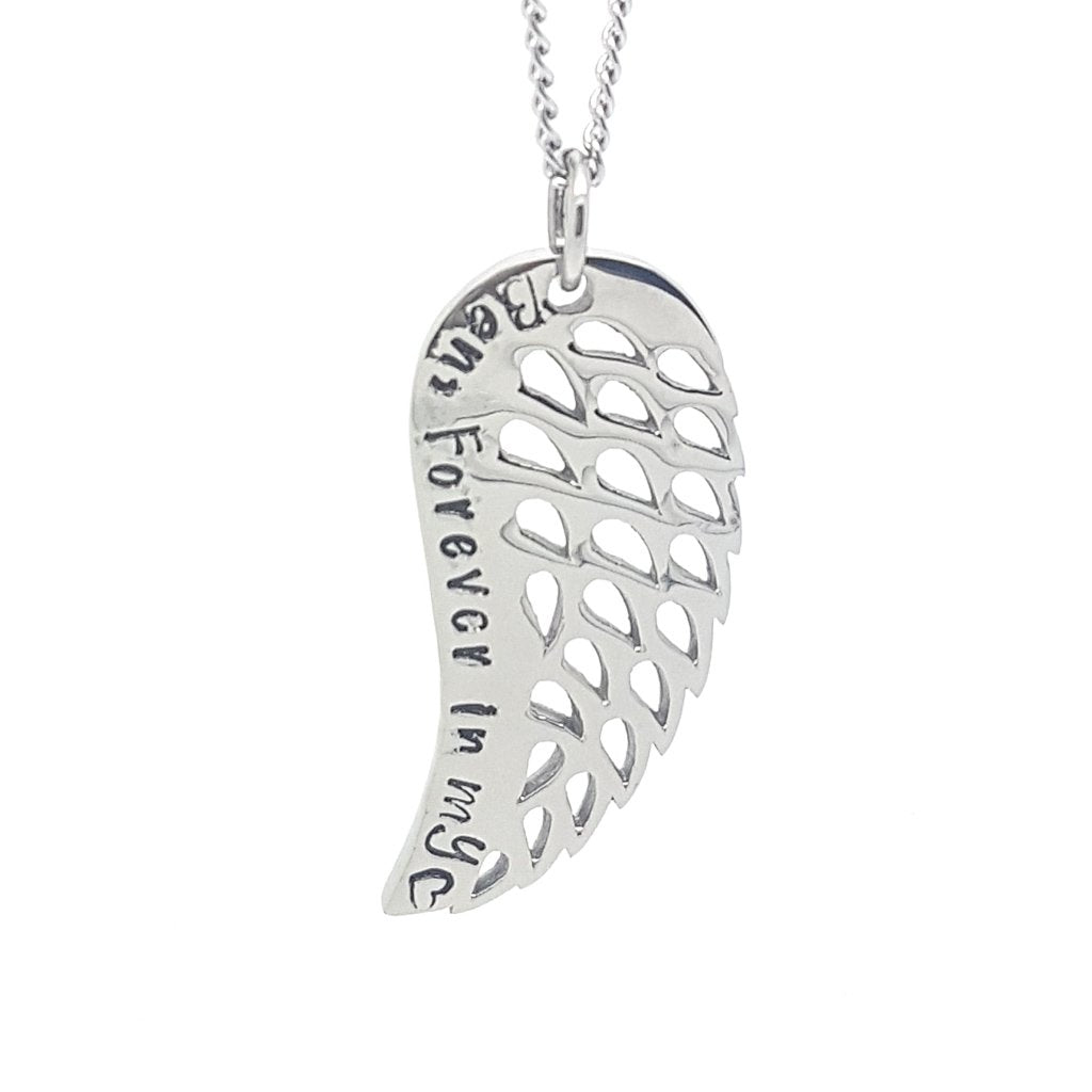 Silver Angel Wing Remembrance Gift