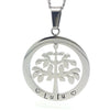 Silver Tree of Life Pendant Personalised