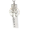Tree Charm Custom Bar Necklace