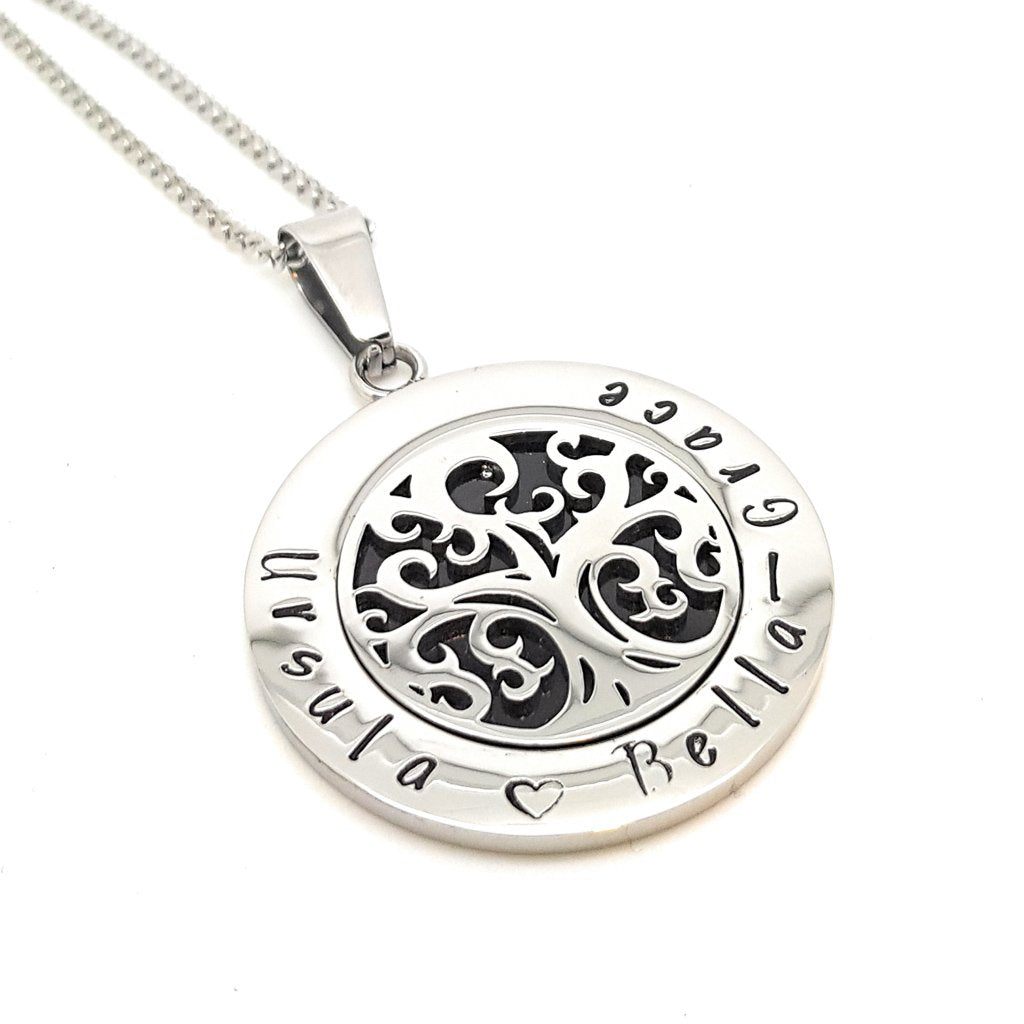 Tree of Life Silver Pendant