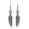 Coorabell Crafts Tribal Celtic Feather Sterling Silver Earrings