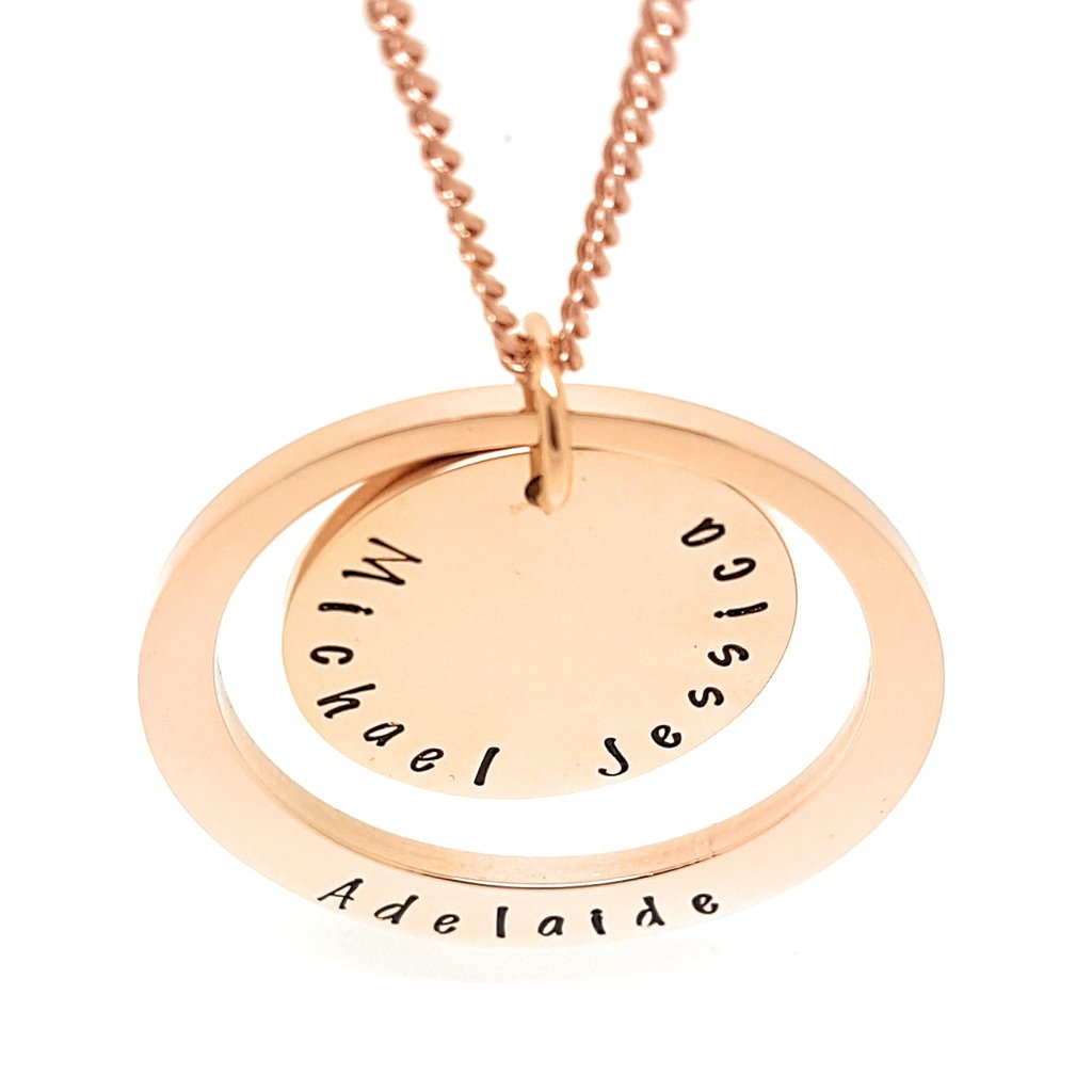 Two Disks Mothers Necklace