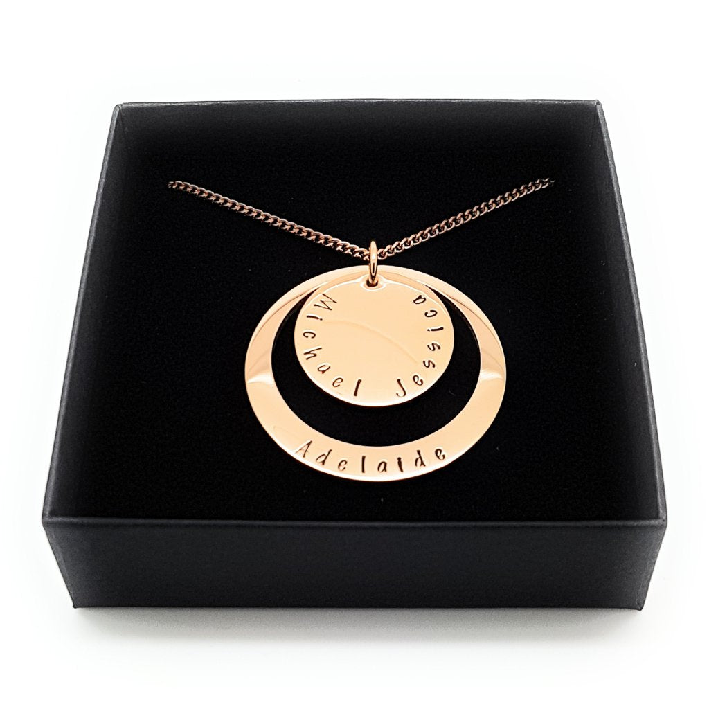 Two Disks Mothers Necklace