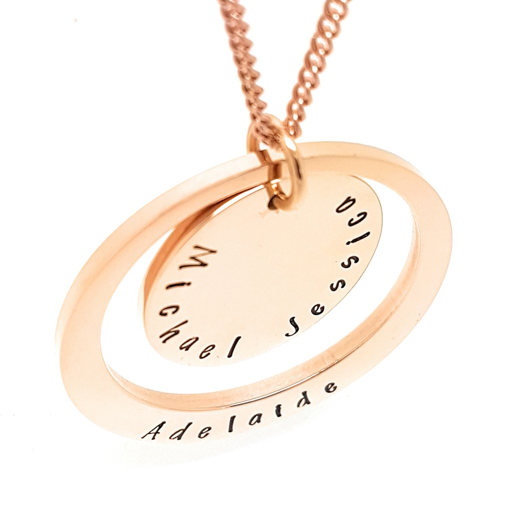 Two Disks Mothers Necklace