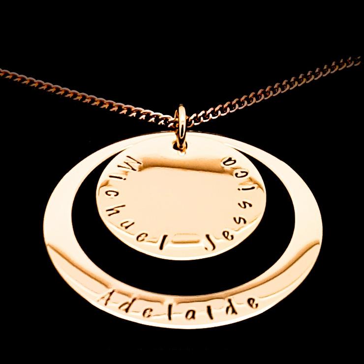 Two Disks Mothers Necklace